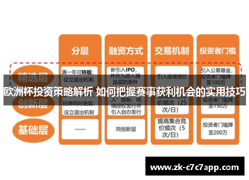 欧洲杯投资策略解析 如何把握赛事获利机会的实用技巧